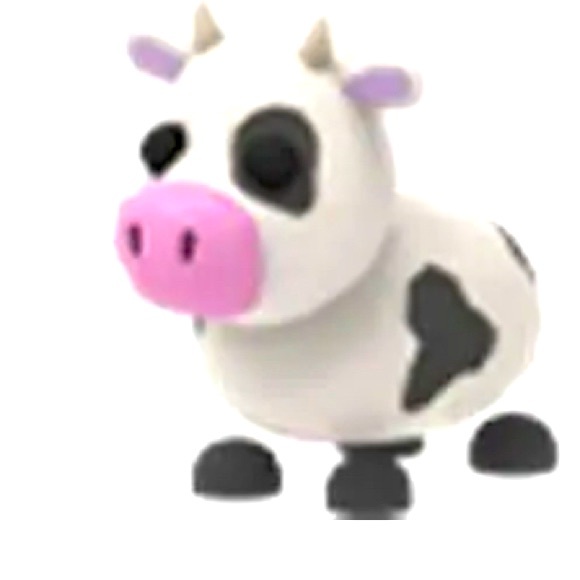 ROBLOX ADOPT ME cow FLY RIDE🐮😜 - Picture 1 of 1